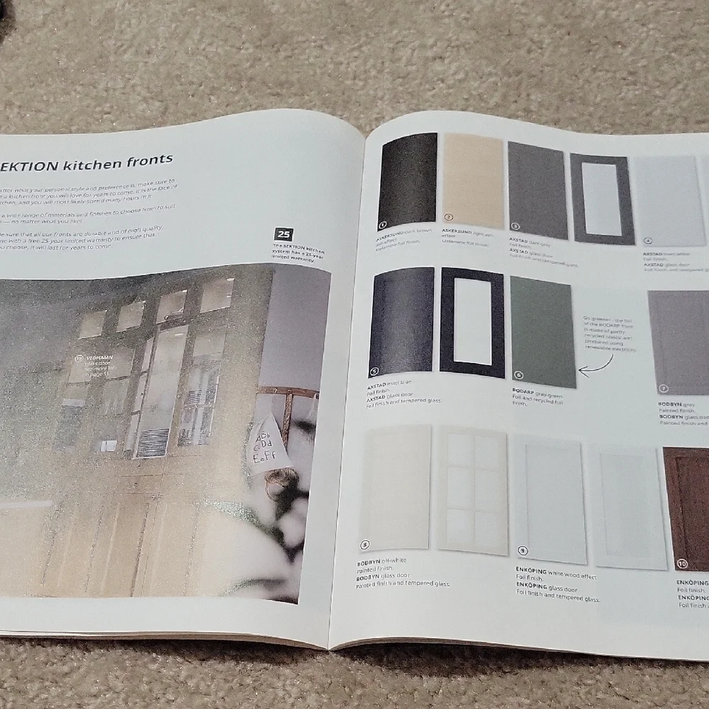 FREE W ANY PURCHASE!IKEA Kitchens 2023 Catalog
